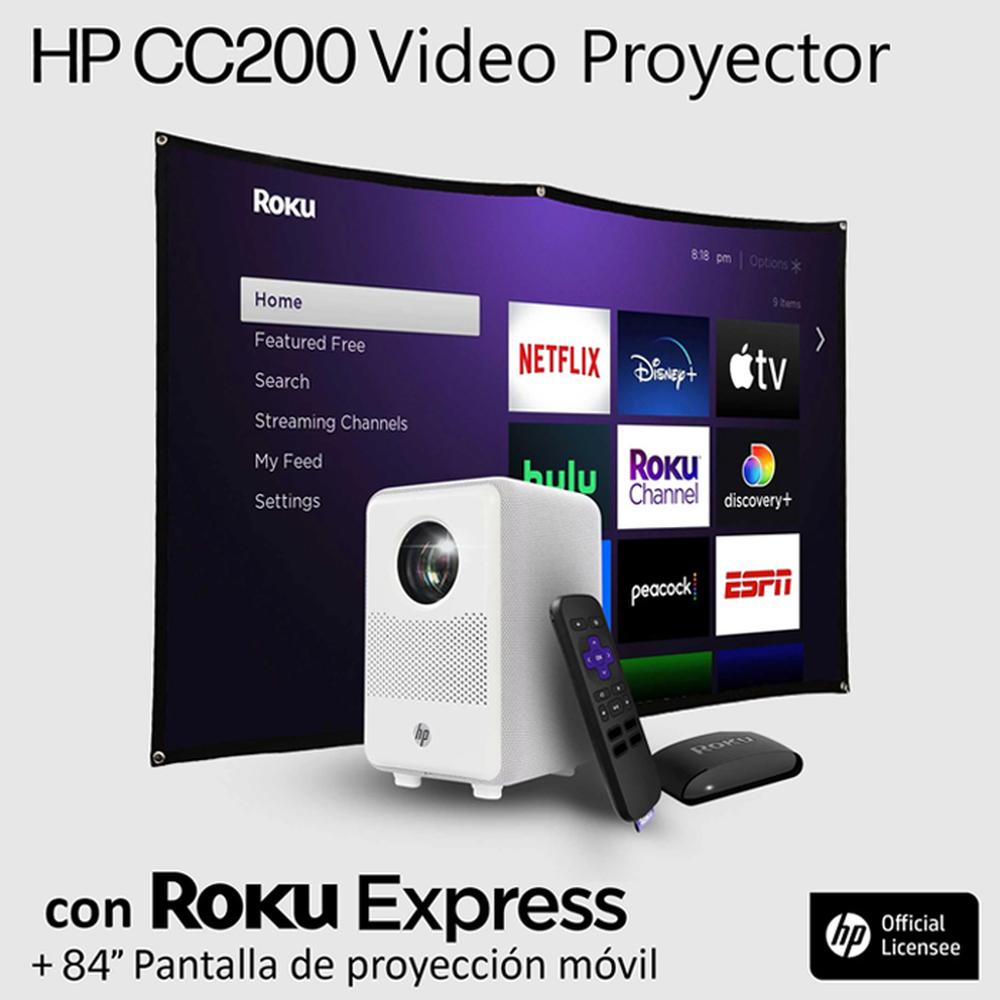 Foto 3 pulgar | Proyector Hp Cc200 Lcd Fhd 200 Led Lms Bocinas Hpcc200 color Blanco