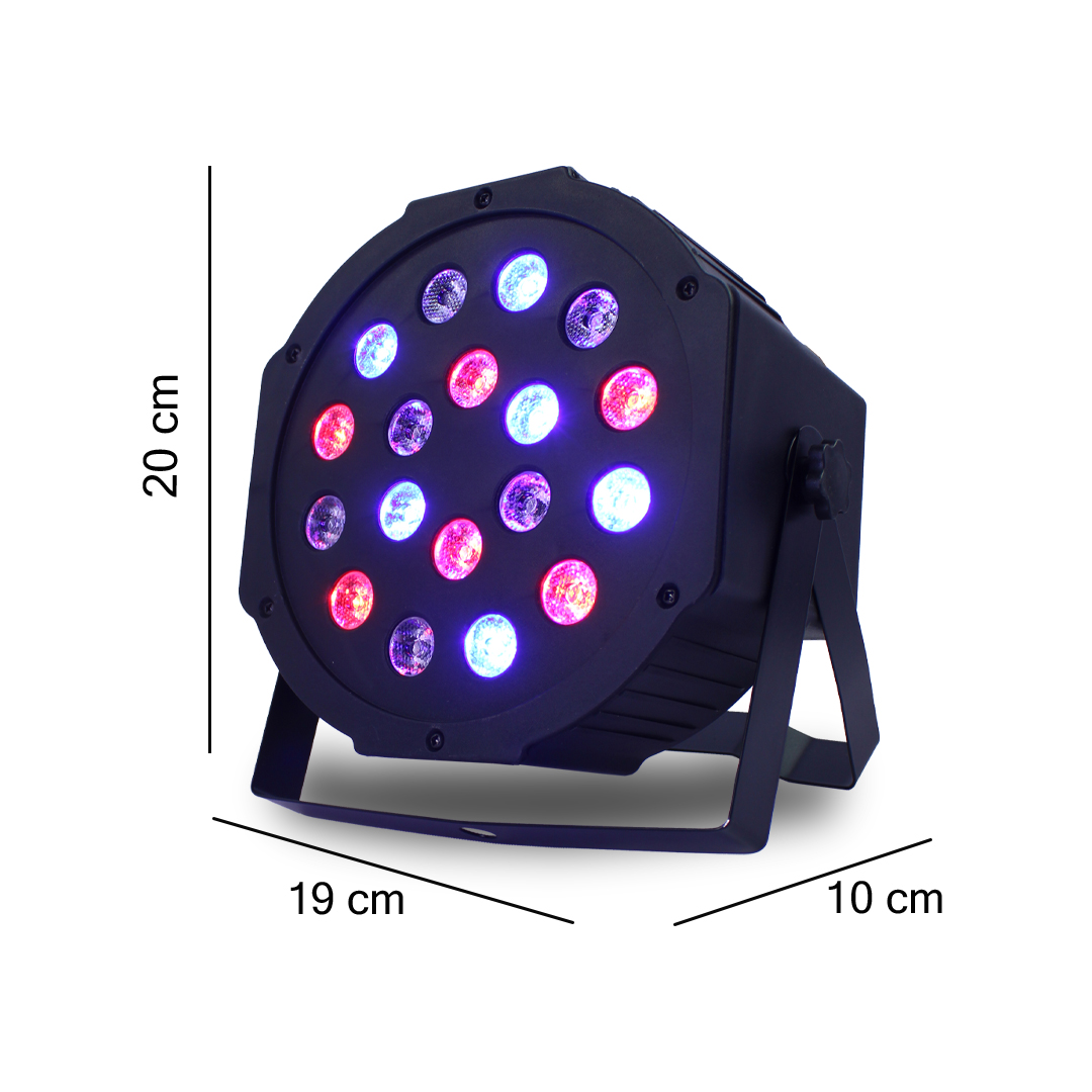 Foto 4 pulgar | Reflector para Escenario Playbox Led Rgb 7 Canales