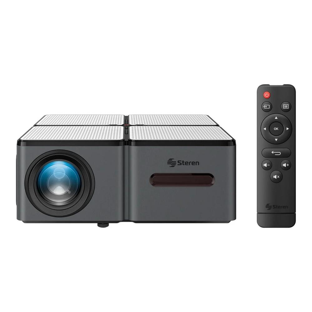 Foto 1 | Proyector Multimedia Steren Full HD de 14 000 Lúmenes con Función Espejo y Bluetooth