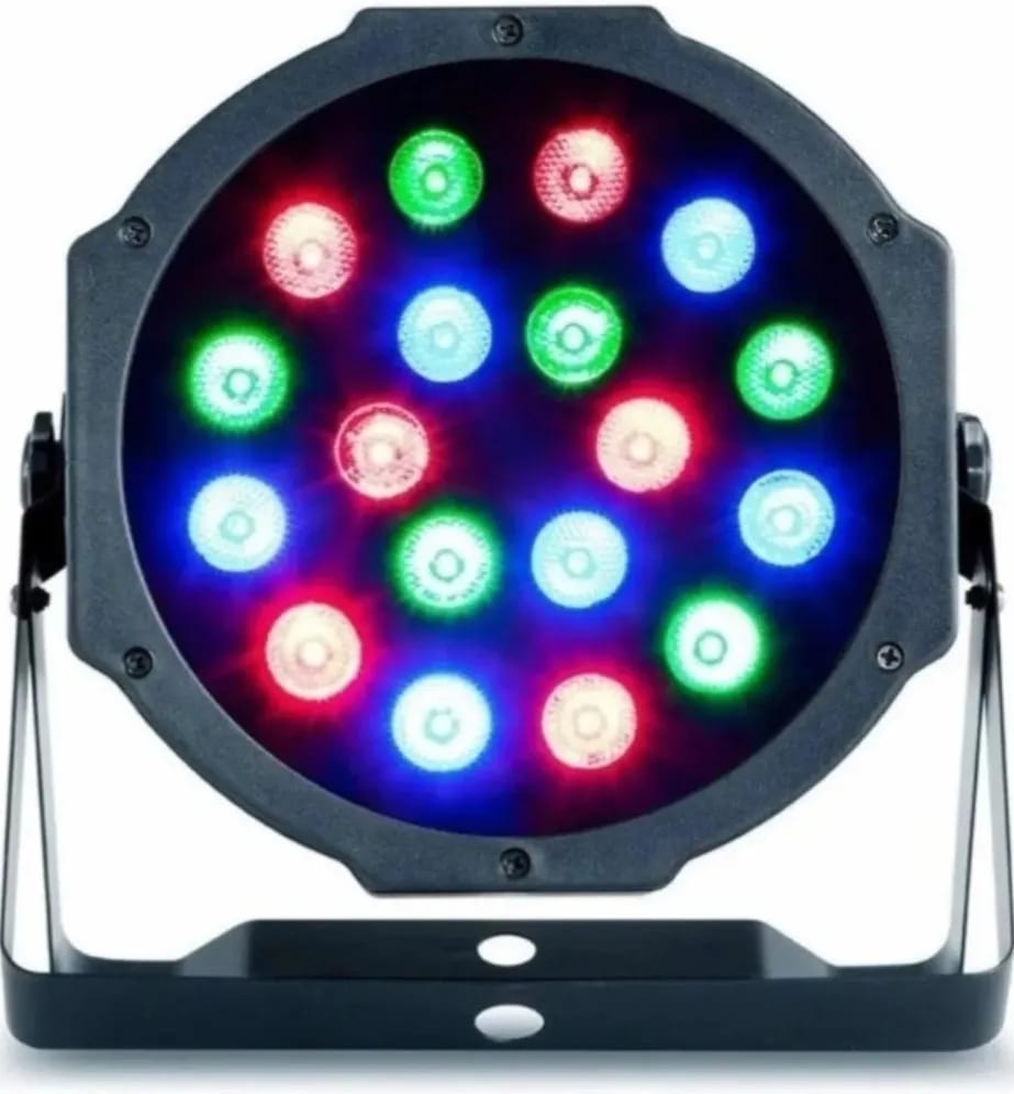 Foto 3 pulgar | Proyector Led Spotlight 18 Rgb 4 En 1 Dmx512 18w - Venta Internacional