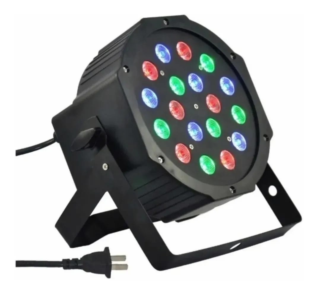 Foto 5 pulgar | Proyector Led Spotlight 18 Rgb 4 En 1 Dmx512 18w - Venta Internacional