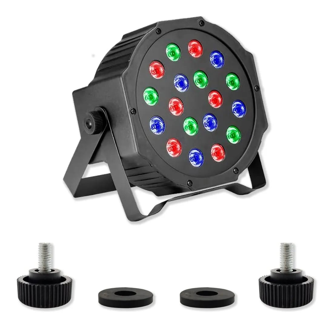 Foto 6 pulgar | Proyector Led Spotlight 18 Rgb 4 En 1 Dmx512 18w - Venta Internacional