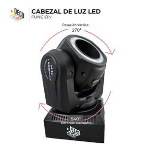 Foto 4 | Cabezal De Luz Led Móvil Decoplay