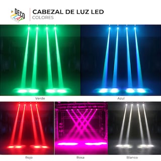 Foto 5 | Cabezal De Luz Led Móvil Decoplay