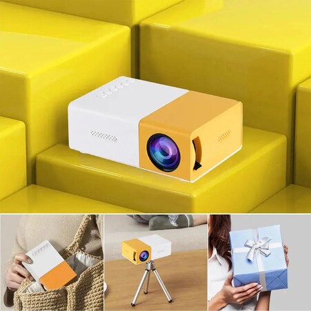 Foto 4 pulgar | Miniproyector Portátil 1080p Alta Definición para Oficina - Cine en Casa