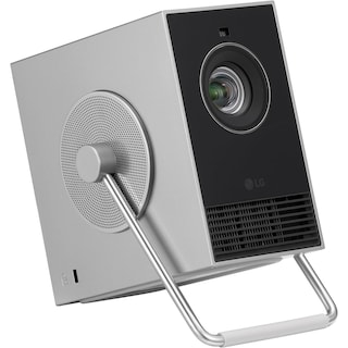 Foto 1 | Proyector Lg Portátil Cinebeam Q Resolución 4k Uhd Enfoque Automático Plateado Hu710pb