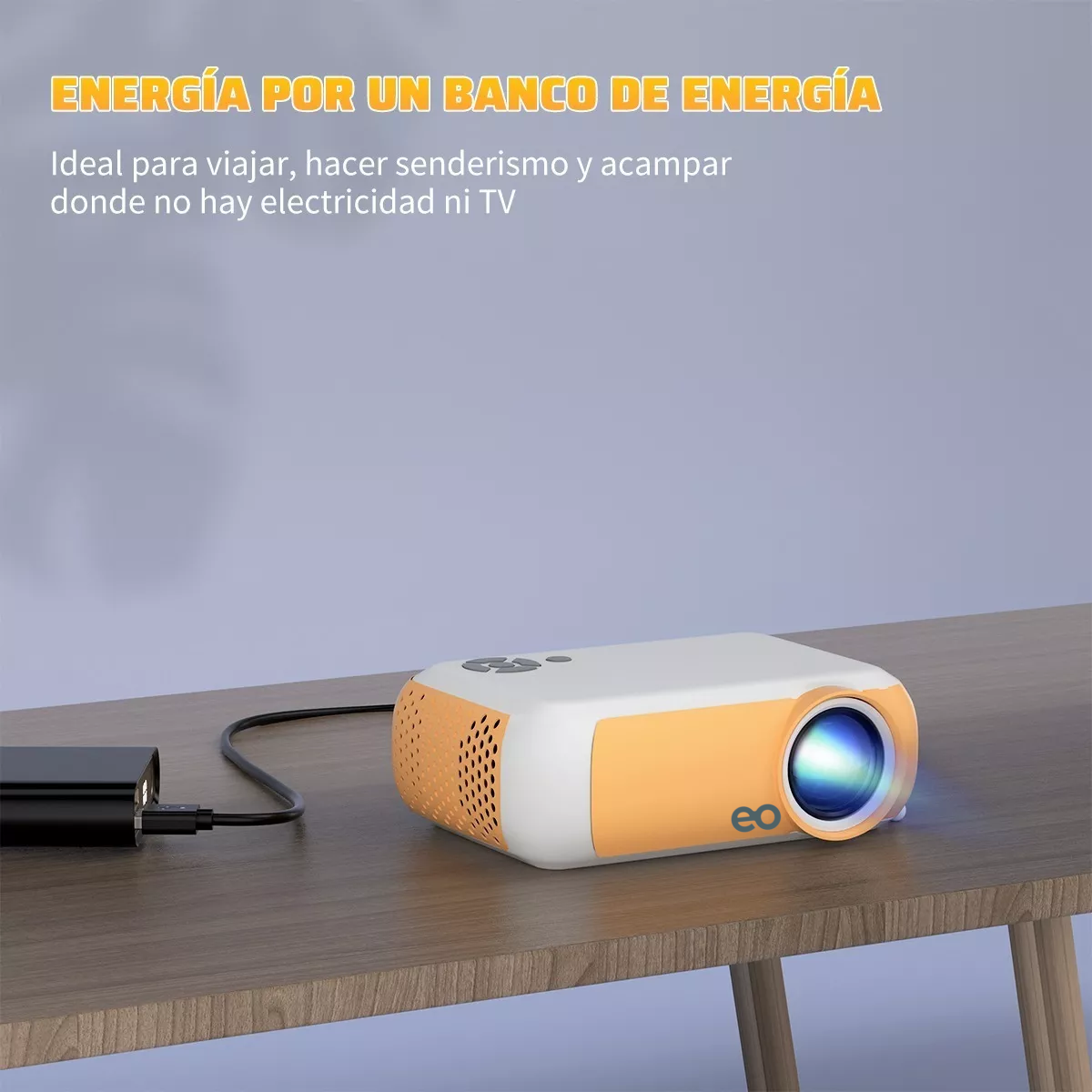 Foto 5 pulgar | Proyector Mini 1080p Hd Portátil Pantalla 100'' Eo Safe Imports Esi-12604 Multicolor