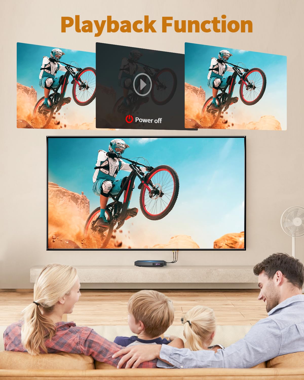 Foto 6 | Reproductor De Dvd Arafuna Mini Hdmi Con Memoria Usb Breakpoint, Negro - Venta Internacional.