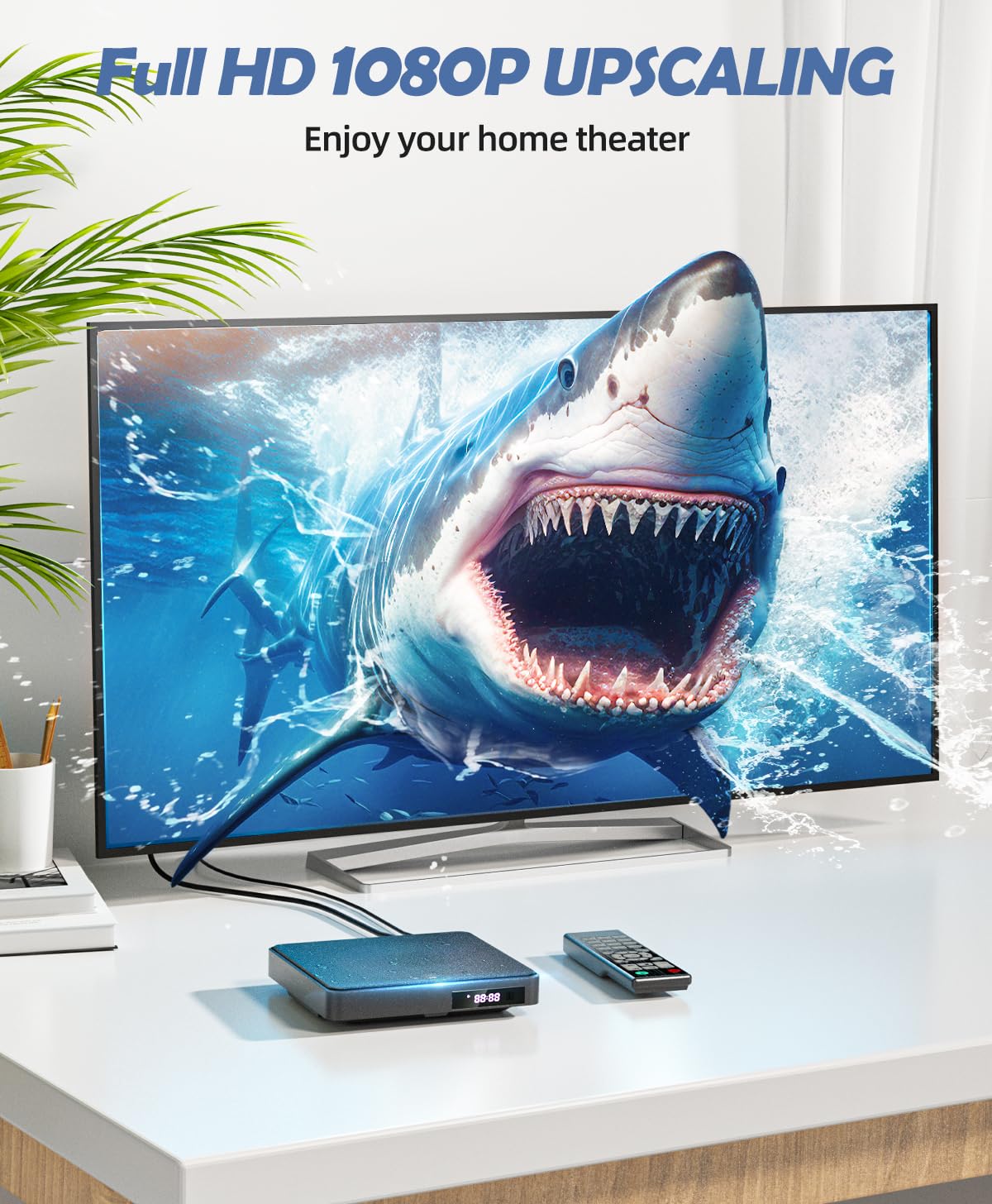 Foto 3 pulgar | Reproductor De Dvd Arafuna Mini Hdmi 1080p Para Todas Las Regiones Con Control Remoto - Venta Internacional.