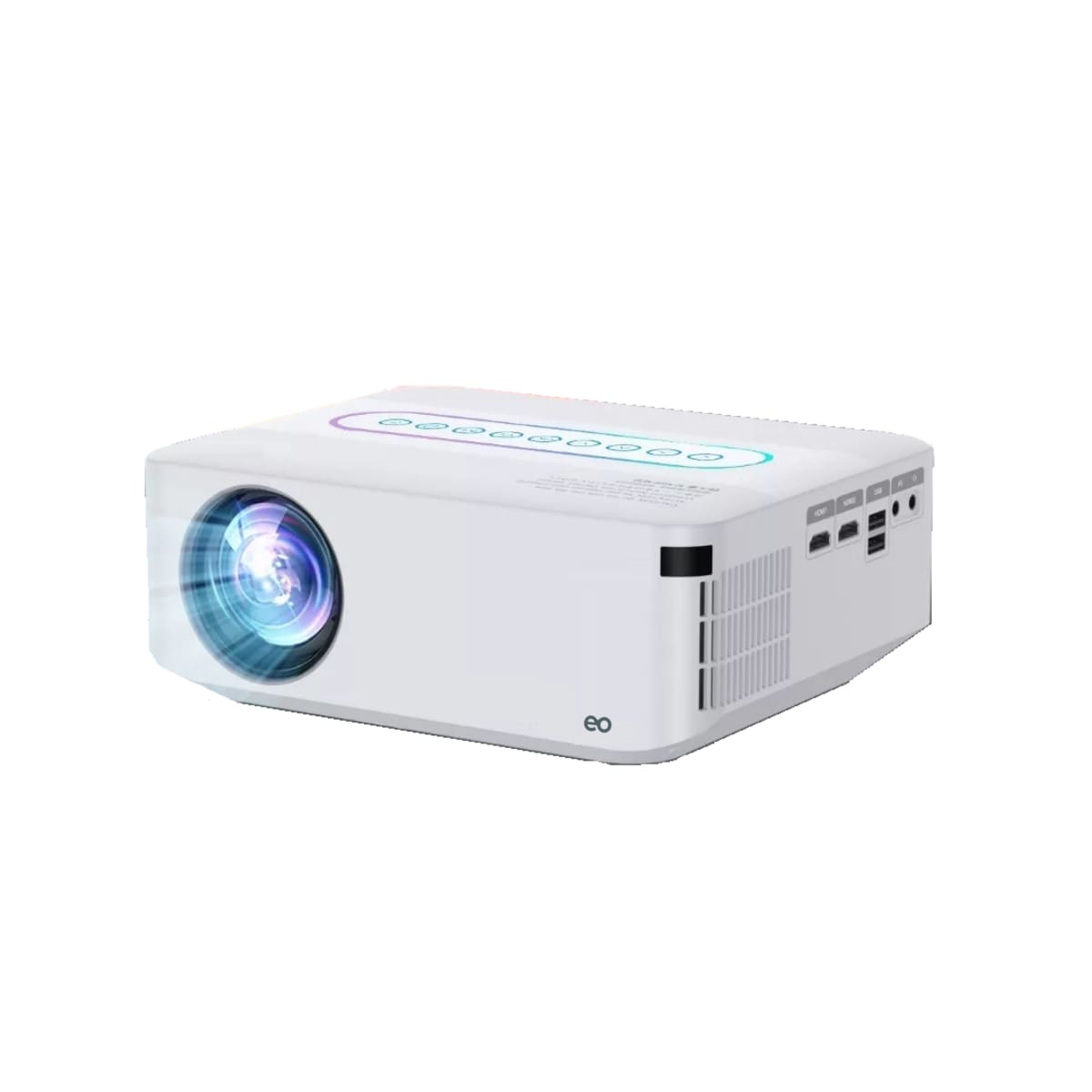 Proyector Led Android Hd 1080p 8000lumens Eo Safe Imports Esi-2580-1 Blanco