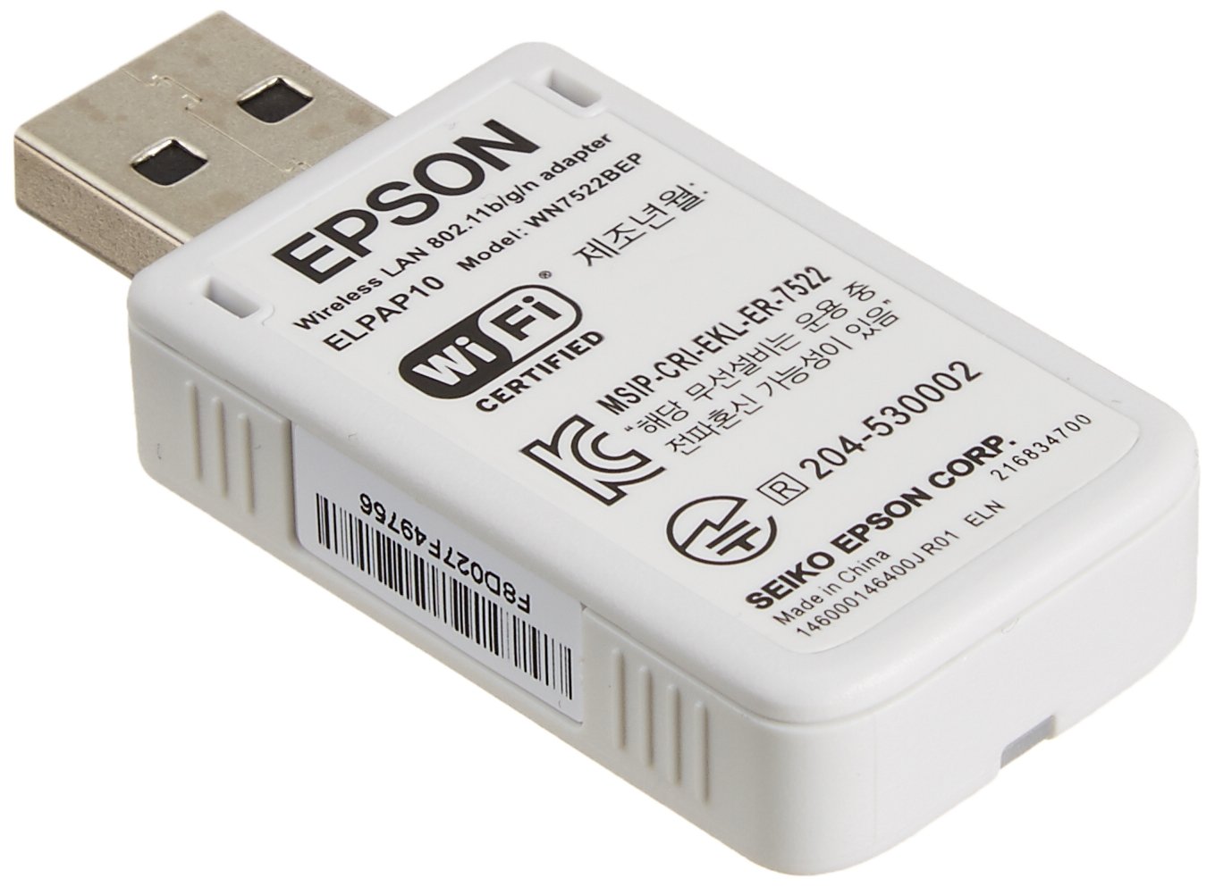 Foto 3 pulgar | Módulo Lan Inalámbrico Para Proyector Epson Elpap10 - Venta Internacional.