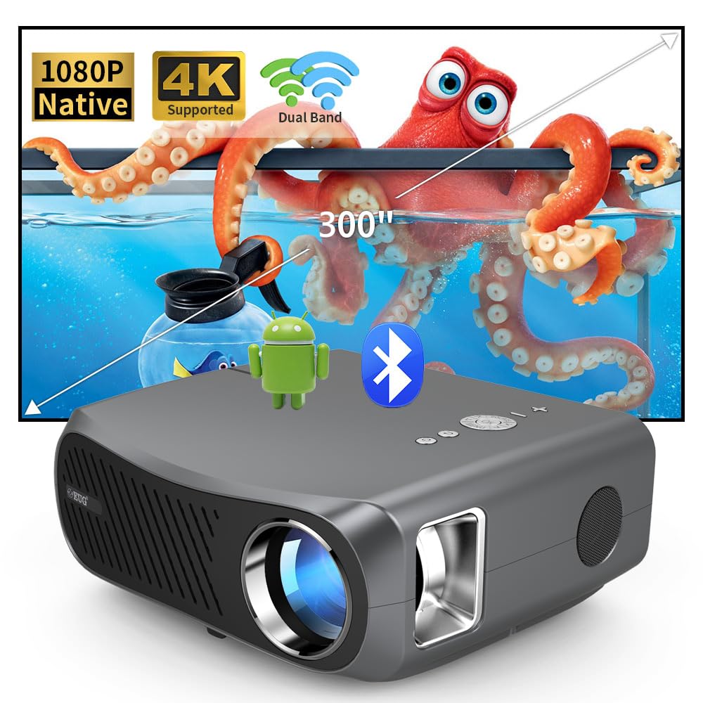 Proyector Caiwei 4k 5g Wifi Bluetooth 1000 Lúmenes 1080p - Venta Internacional.