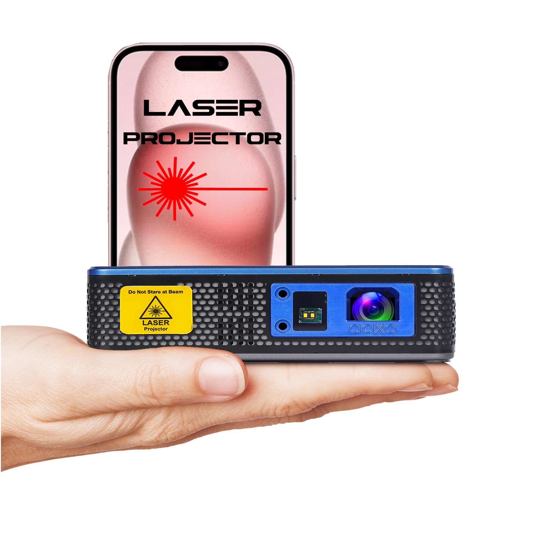 Miniproyector Aaxa M8, El Láser 4k Más Brillante Del Mundo Con Barra De 2,5 Horas - Venta Internacional.