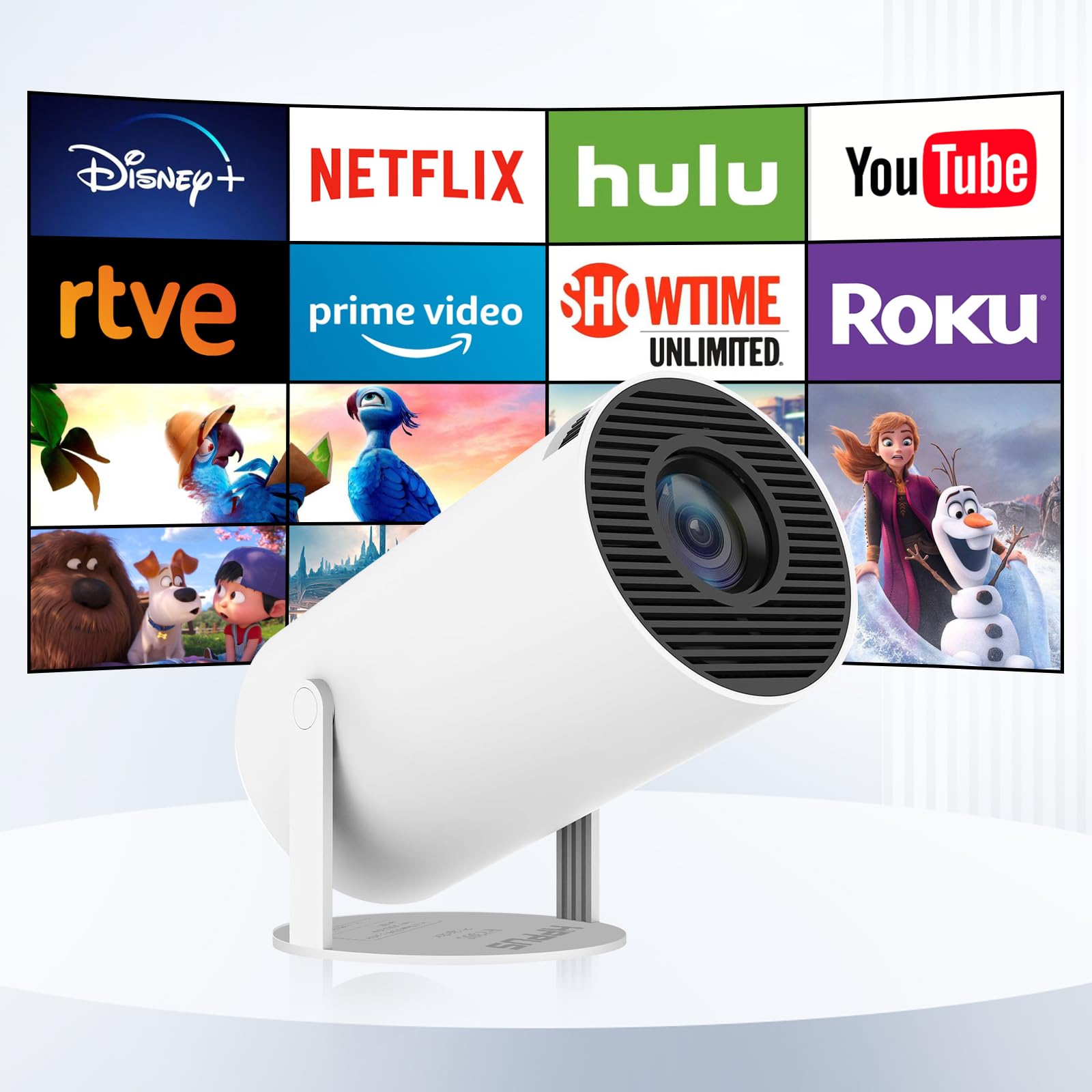 Foto 2 pulgar | Proyector Inteligente Hippus Android Tv 11.0 9000 Lm 4k 5g Wifi - Venta Internacional.