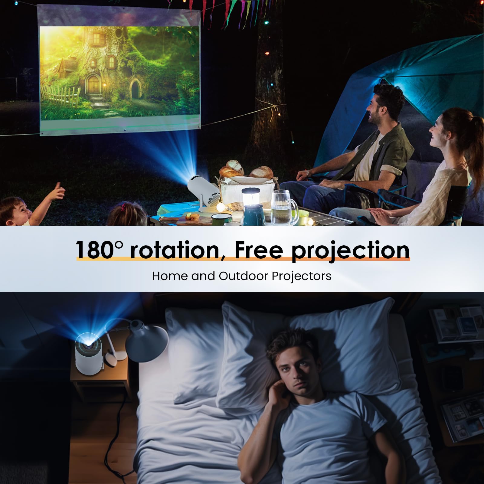 Foto 4 pulgar | Proyector Inteligente Hippus Android Tv 11.0 9000 Lm 4k 5g Wifi - Venta Internacional.