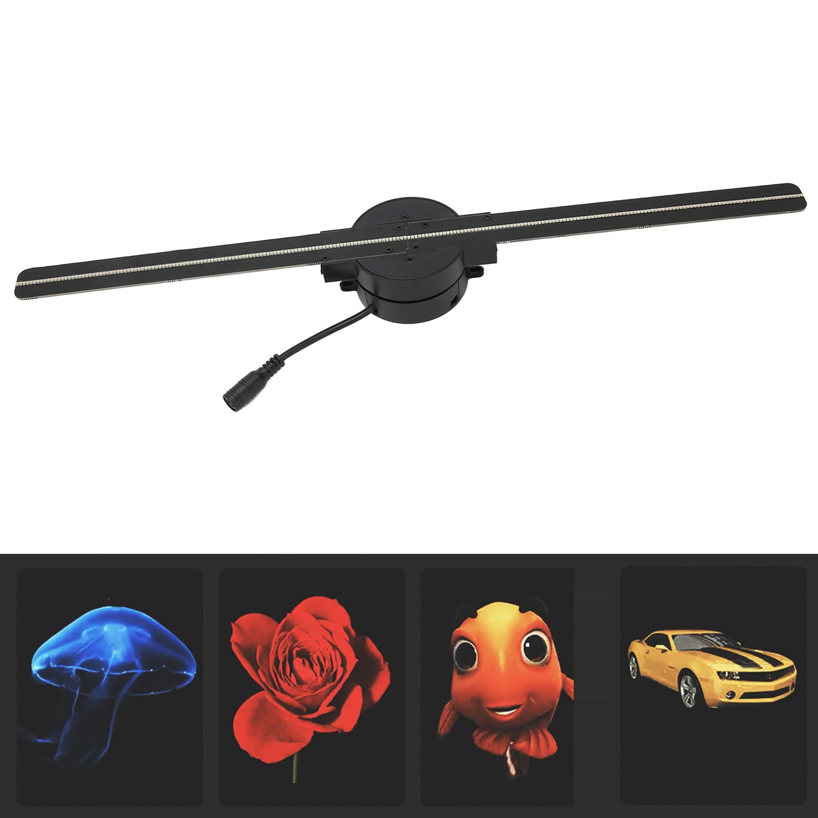 Foto 5 | Ventilador 3d Con Holograma Ashata Proyector 3d Wifi De 16,5 Pulgadas, 2000 X 224 - Venta Internacional.
