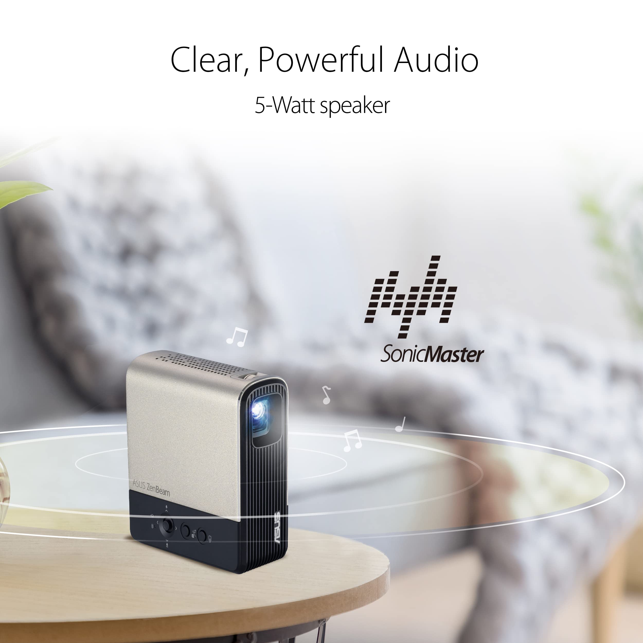 Foto 6 | Miniproyector Portátil Inalámbrico Asus Zenbeam E2 Con Batería - Venta Internacional.