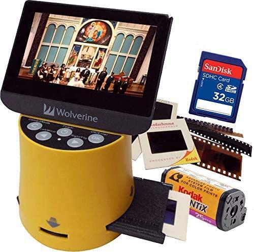 Foto 1 | Convertidor De Película A Digital Wolverine Titan De 20 Mp Con Sd De 32 Gb - Venta Internacional.