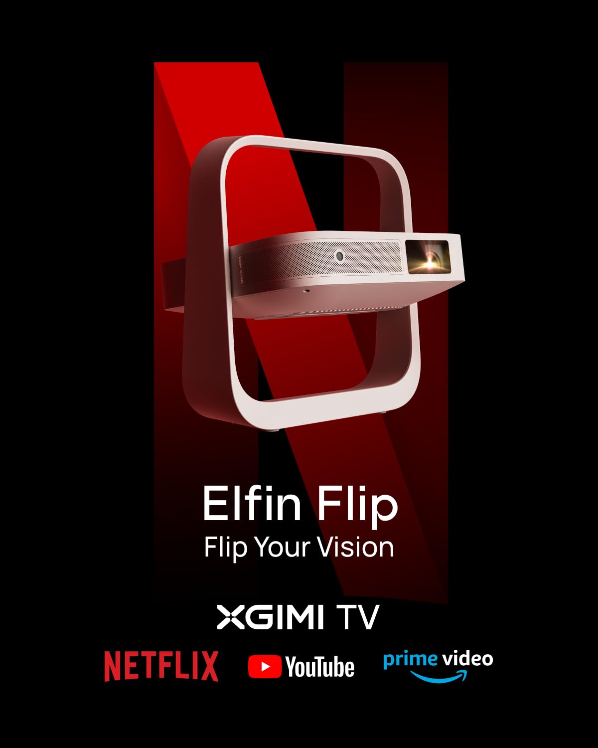 Foto 4 pulgar | Proyector Portátil Xgimi Elfin Flip 2024 1080p 400lm - Venta Internacional.