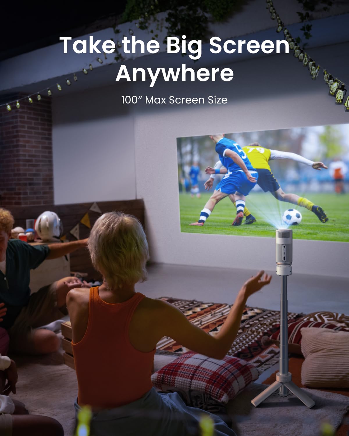 Foto 6 pulgar | Miniproyector Nebula Capsule Air Google Tv 720p Con Netflix - Venta Internacional.