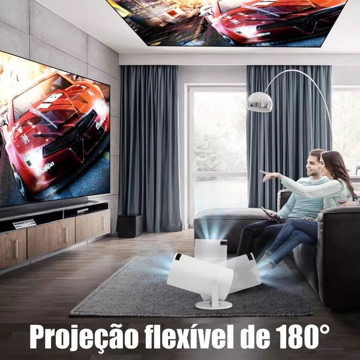 Foto 4 pulgar | Proyector Bigview 4k Hd 1080p Android 11 Smart Tv Portátil - Venta Internacional.