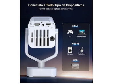 Foto 5 | Proyector Xtellar Android 4k Wifi Bluetooth Hd 8000 Lumens, Lider En Tecnología De Proyección