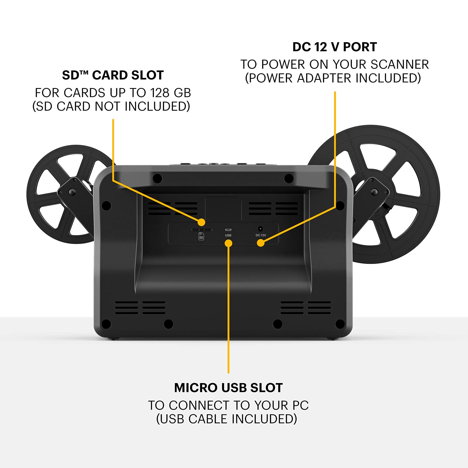 Foto 5 | Digitalizador De Películas Kodak Reels De 8 Mm Y Super 8 Con Pantalla De 5» - Venta Internacional.