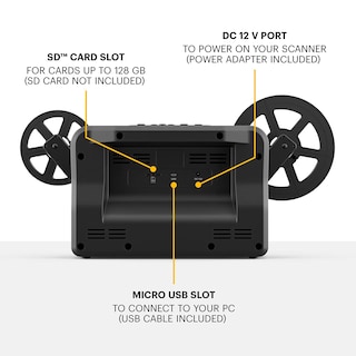 Foto 5 | Digitalizador De Películas Kodak Reels De 8 Mm Y Super 8 Con Pantalla De 5» - Venta Internacional.