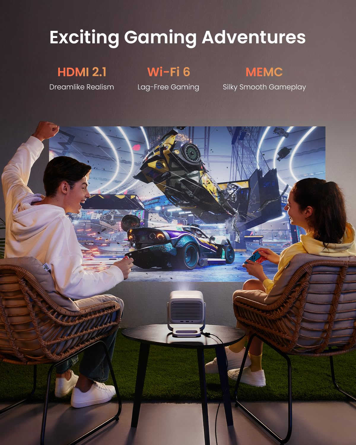 Foto 6 pulgar | Proyector Portátil Jmgo N1 1080p Fhd 4k 150'' Android Tv 11 - Venta Internacional.