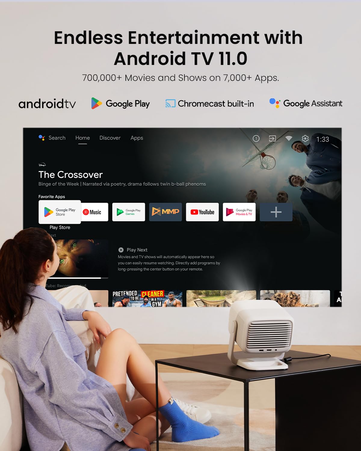 Foto 8 pulgar | Proyector Portátil Jmgo N1 1080p Fhd 4k 150'' Android Tv 11 - Venta Internacional.