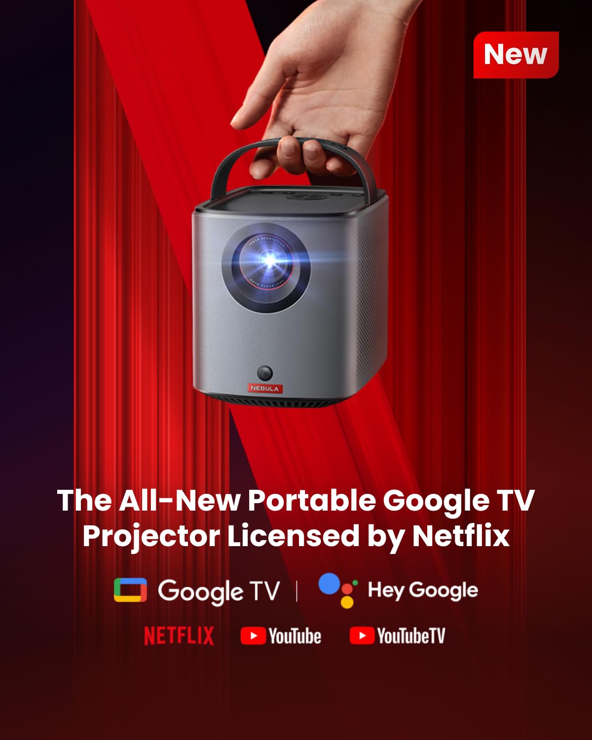 Foto 4 pulgar | Proyector Nebula Mars 3 Air Gtv 400 Ansi-lumen 1080p - Venta Internacional.