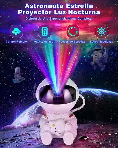 Foto 4 pulgar | Proyector De Estrellas Xtellar Galaxia Astronauta Lampara Led Noche