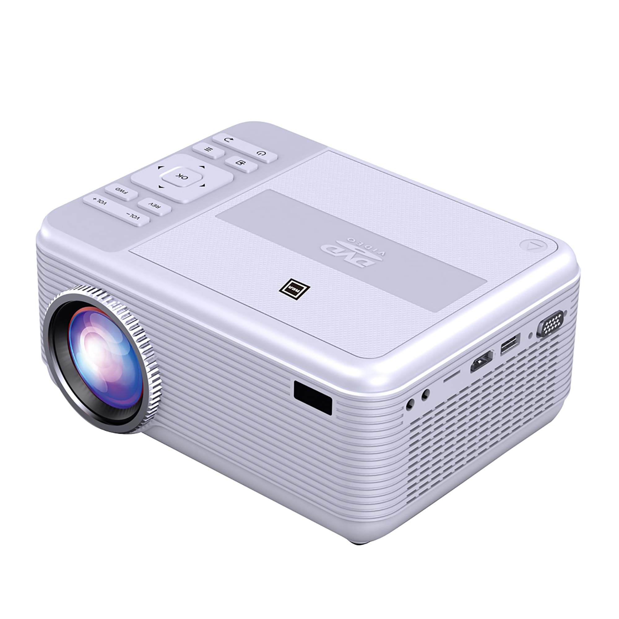 Foto 4 pulgar | Proyector Rca Rpj140 Reproductor De Dvd Bluetooth 1080p Hd 100'' - Venta Internacional.