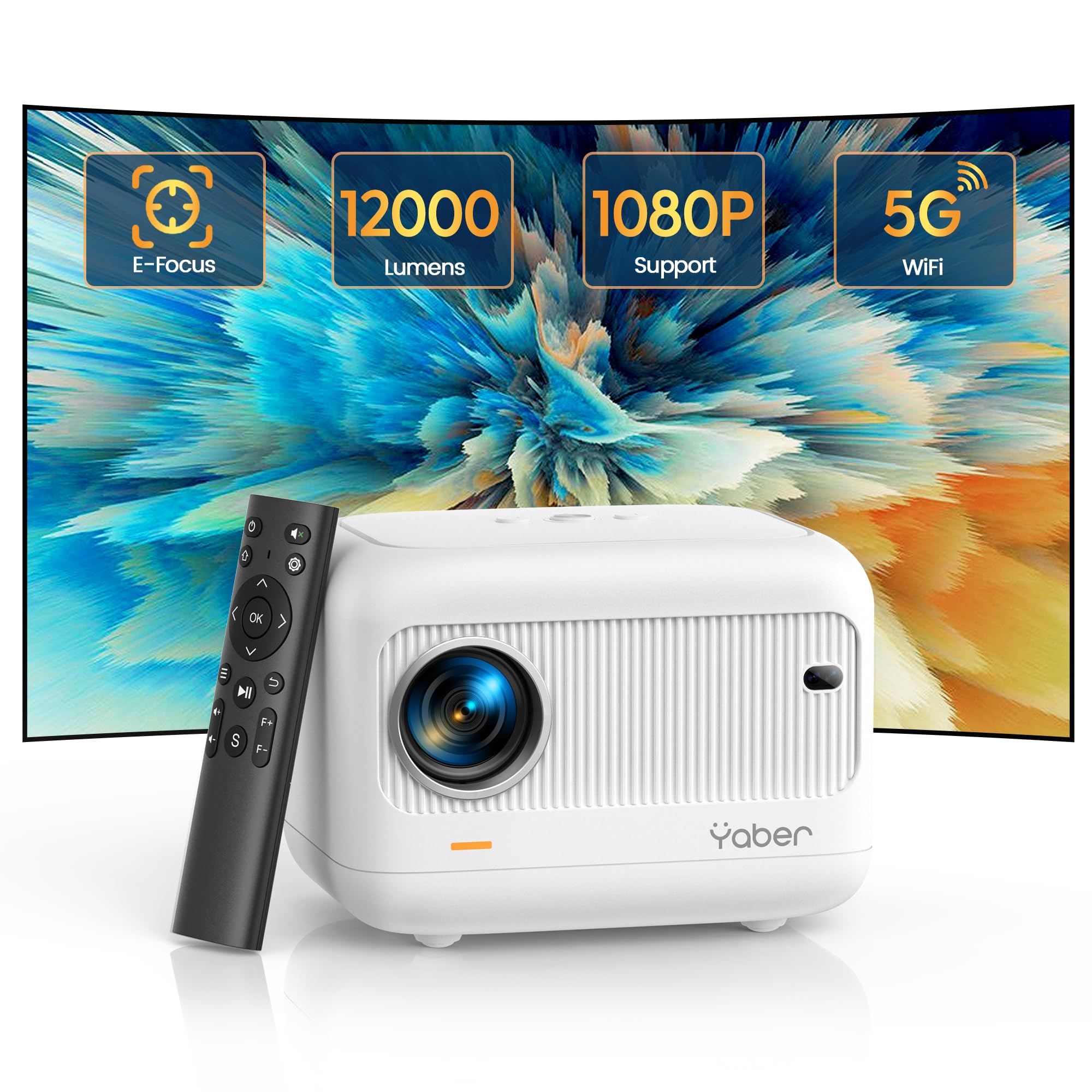 Foto 2 pulgar | [proyector] Proyector Exterior Yaber Electric Focus Mini 1080p - Venta Internacional.