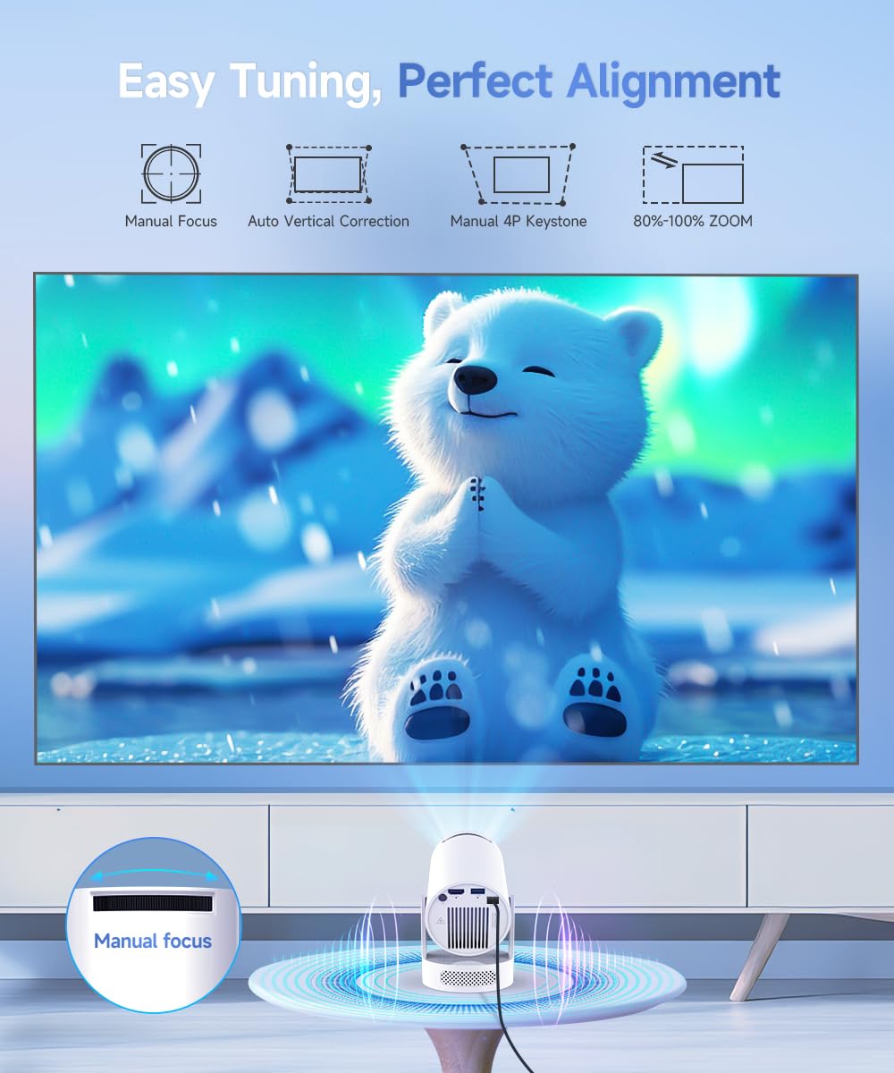 Foto 2 | Miniproyector Magcubic Hy300pro+ 4k Wifi 6 Bluetooth 5.4 5w - Venta Internacional.
