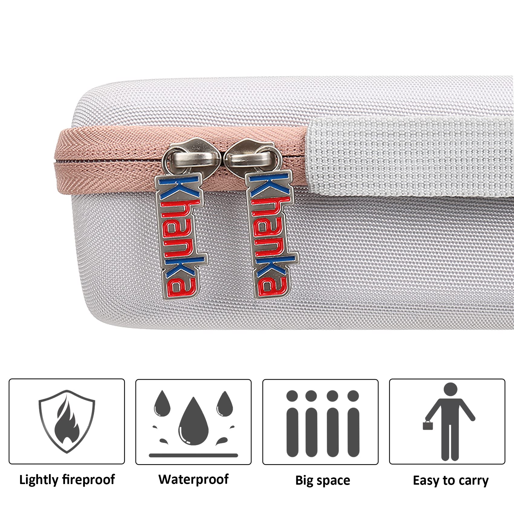 Foto 4 | Funda Rígida De Viaje Khanka Compatible Con Kodak Luma 400/450 - Venta Internacional.