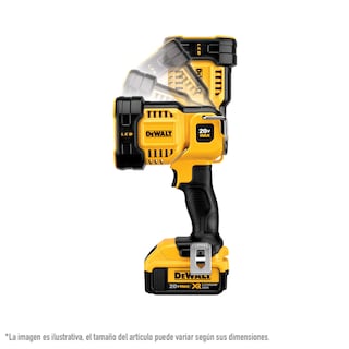 Foto 3 | Lampara Sitio De Trabajo Dewalt Dcl043 20v