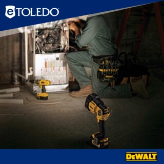 Foto 5 | Lampara Sitio De Trabajo Dewalt Dcl043 20v