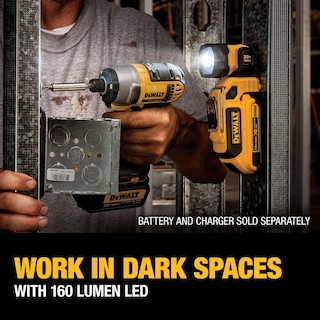 Foto 3 | Lámpara De Trabajo Dewalt 20v Max Led Magnética Independiente Dcl044 - Venta Internacional.