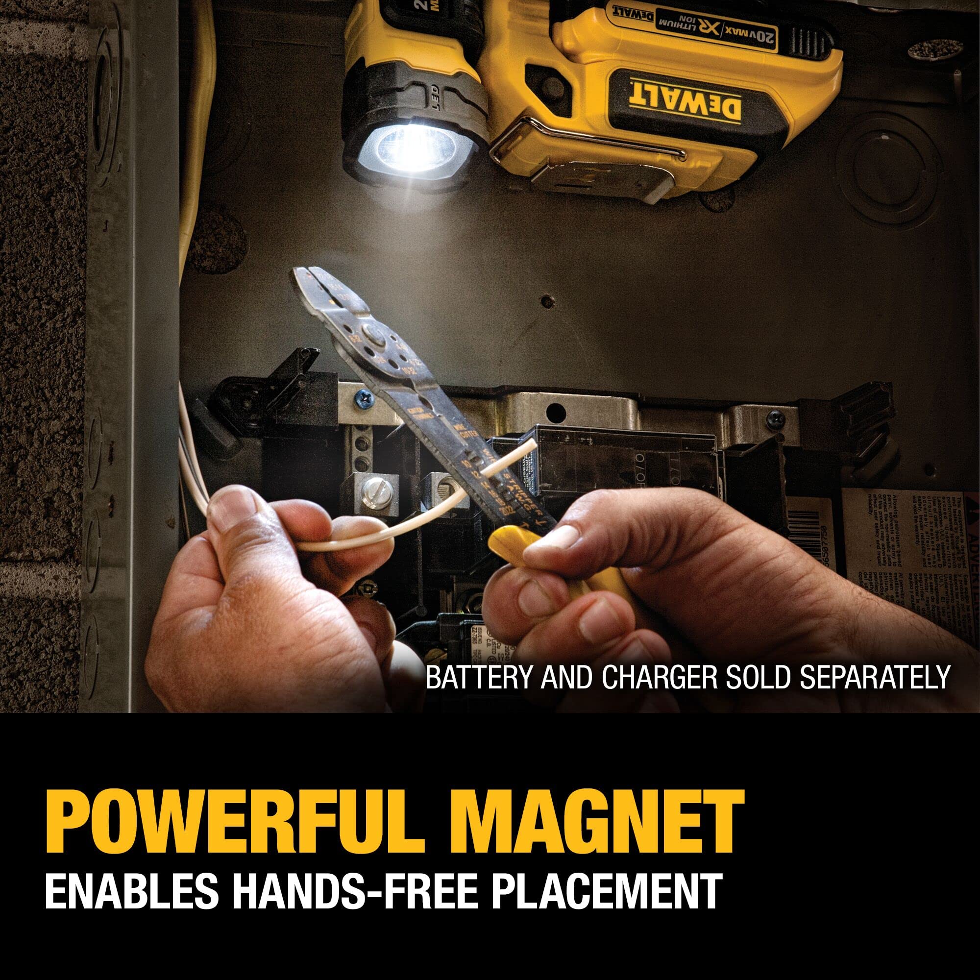 Foto 5 pulgar | Lámpara De Trabajo Dewalt 20v Max Led Magnética Independiente Dcl044 - Venta Internacional.