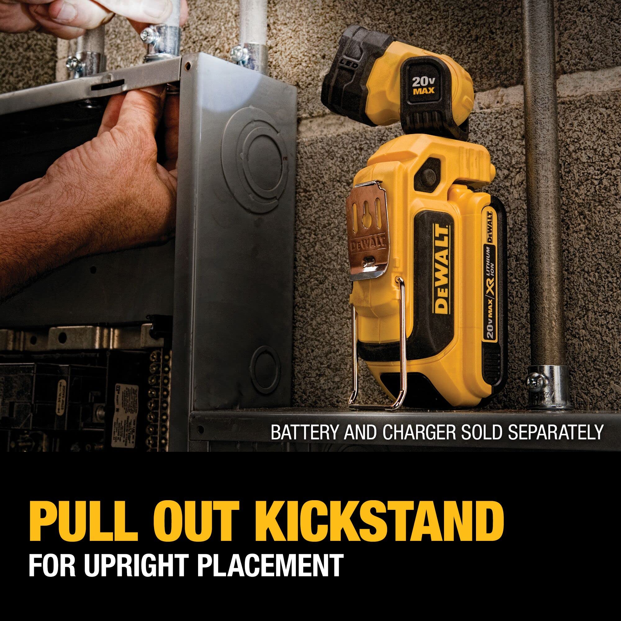 Foto 7 pulgar | Lámpara De Trabajo Dewalt 20v Max Led Magnética Independiente Dcl044 - Venta Internacional.