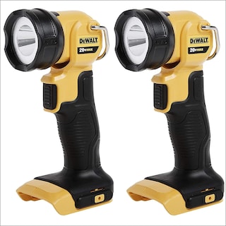Foto 1 | Work Light Dewalt, Cabezal Giratorio Led Dcl043 De 20 V Como Máximo, Paquete De 2 - Venta Internacional.