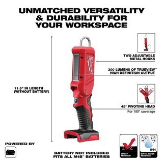 Foto 2 | Lámpara Led En Barra Milwaukee M18 2352-20 18 V 300 Lúmenes - Venta Internacional.