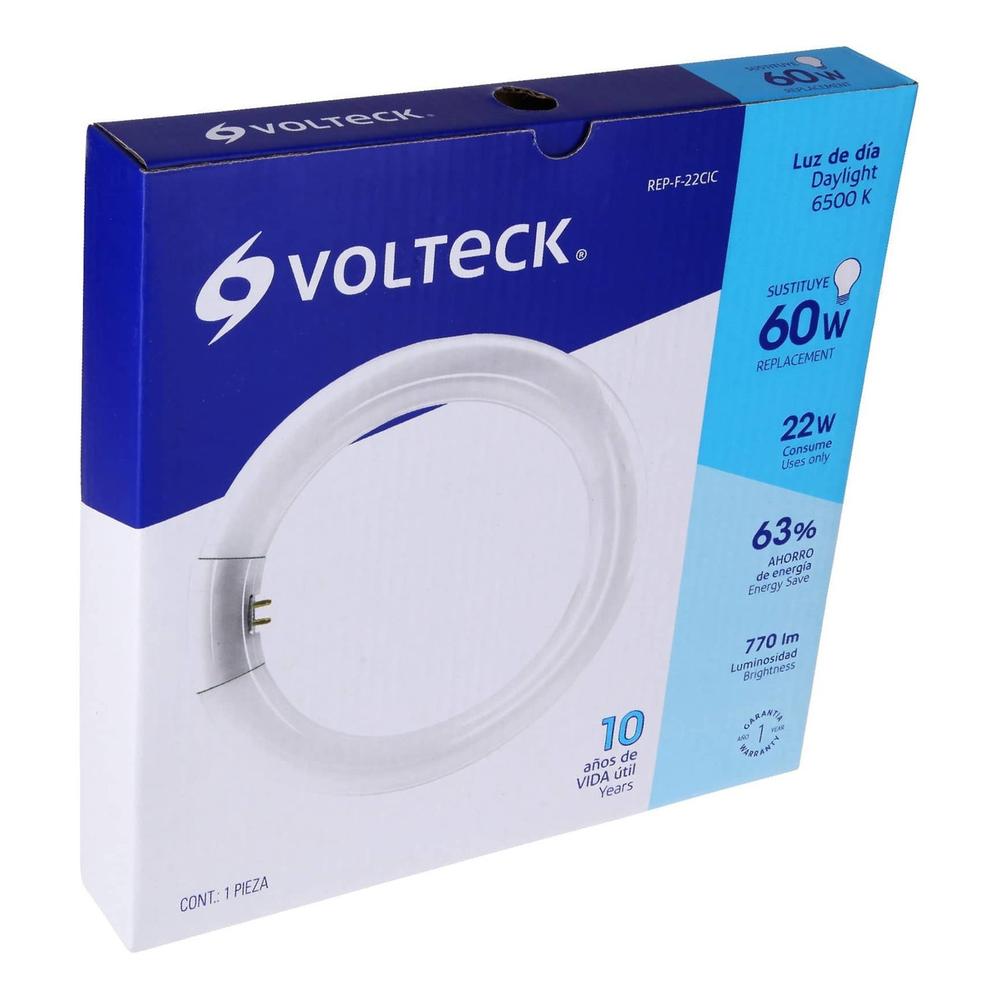 Foto 3 pulgar | Lámpara Circular F-22CIC Volteck