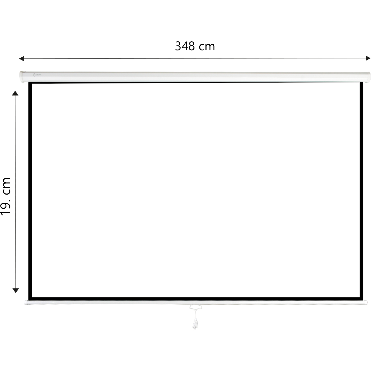 Foto 4 pulgar | Pantalla para Proyector Manual 150' Blackout 16:9 con Control