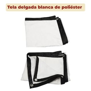 Foto 5 | Pantalla Para Proyector Portátil 60 Pulgadas 16:9 Proyección Trasera Y Frontal