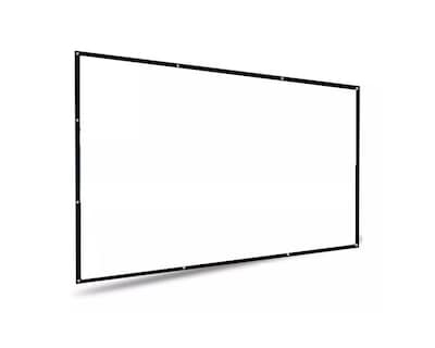 Foto 1 | Pantalla para Proyector Portátil 120 Pulgadas 16:9 Proyección Trasera y Frontal