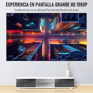 Foto 3 | Pantalla De Proyección Cortina Metálica Anti-luz 3 * 120inch Eo Safe Imports Esi-9955-1 Gris