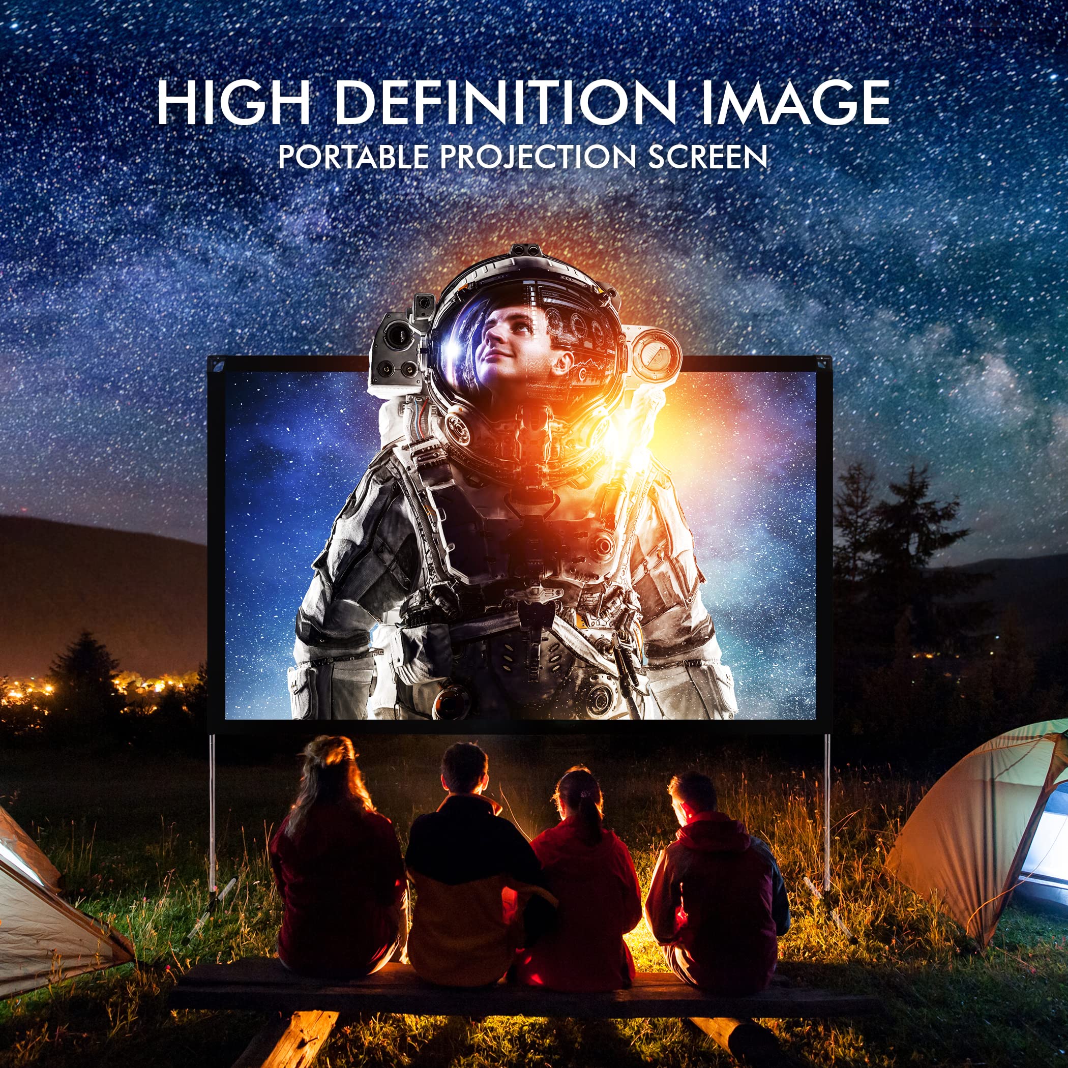 Foto 6 pulgar | Pantalla De Proyector Pyle Hd Plegable De 120 Pulgadas Con Soporte 16:9 - Venta Internacional.