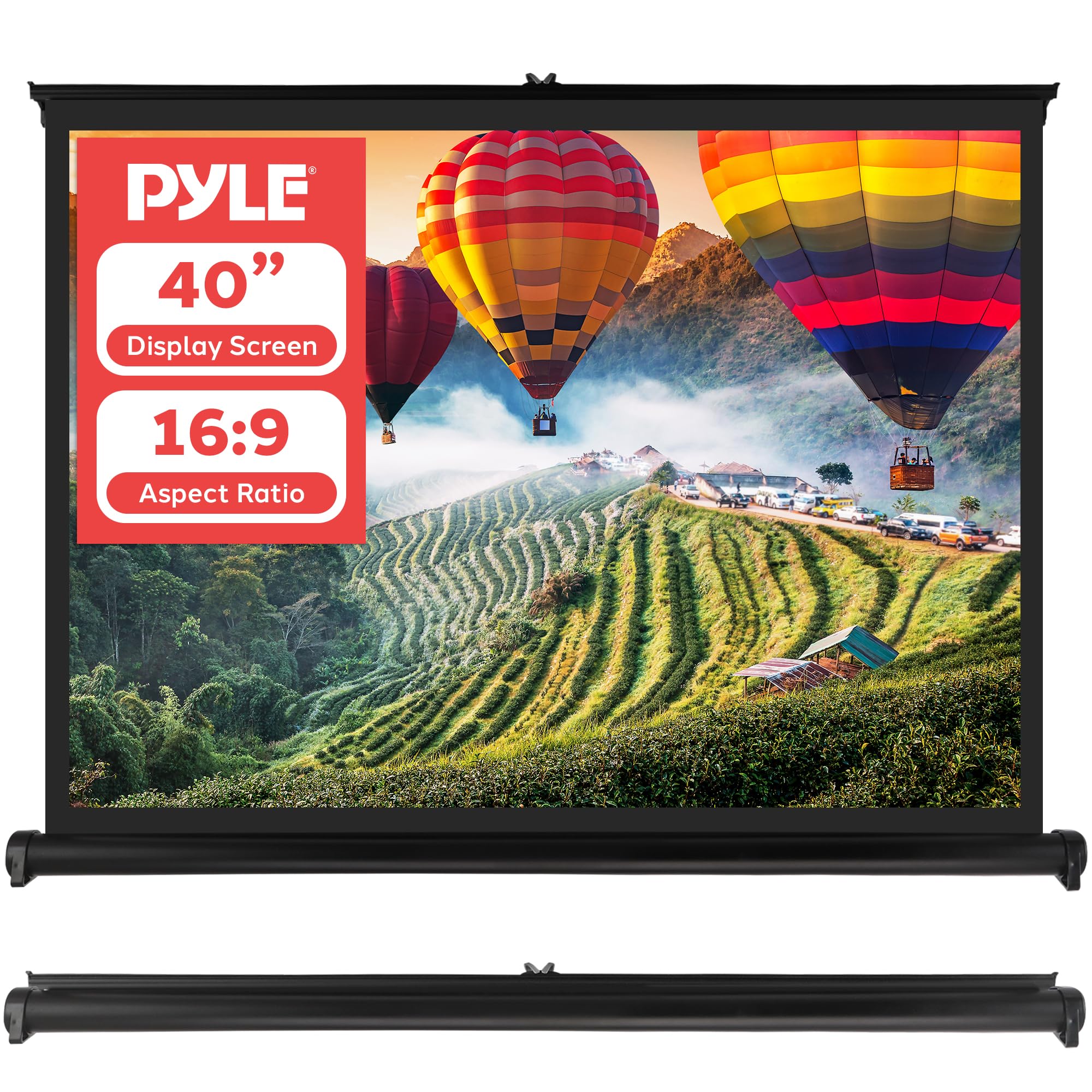 Foto 1 | Pantalla De Proyector Pyle Prjtp46 Portátil De 40 Pulgadas Con Soporte - Venta Internacional.